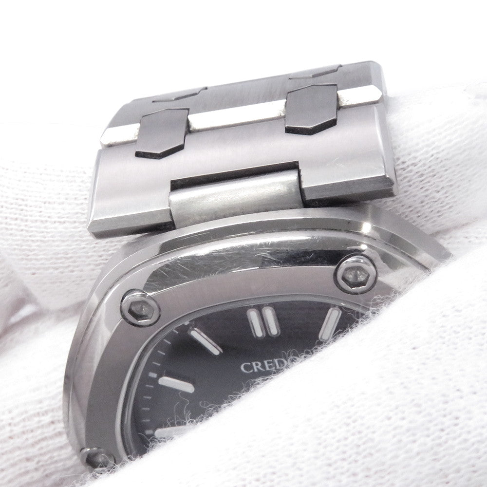SEIKO CREDOR Locomotive Automatic W39mm TI Gray DialGCCR999