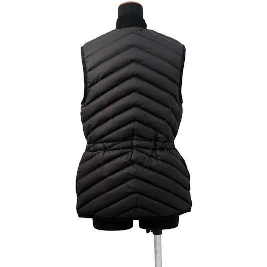 HERMES Crude cell down vest with patches Size 34 Black3H0156DA Polyester100%