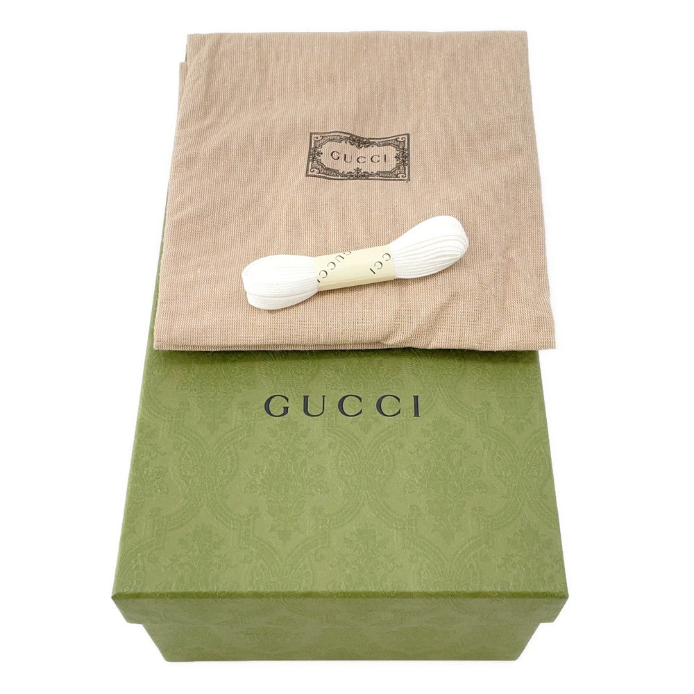 GUCCI Hattie Stuart Mac 80 Sneakers White/Multicolor Canvas Rubber Size 8(Approximately10.6")