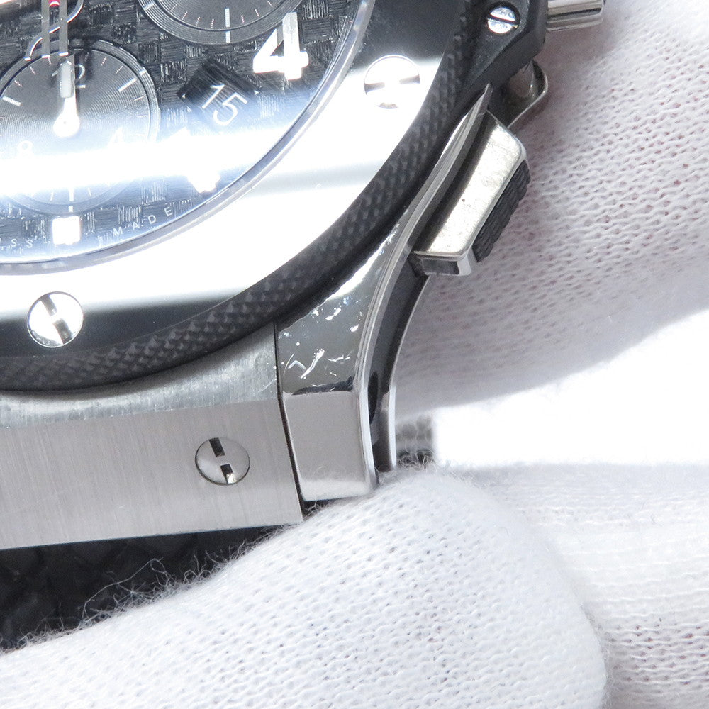 HUBLOT Big Bang W44mm Stainless Steel Rubber Black Dial301.SB.131.RX