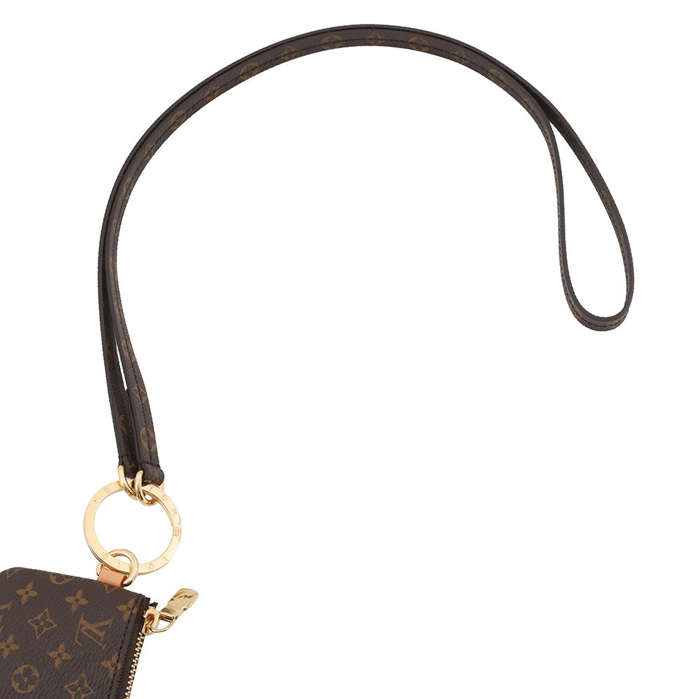 LOUIS VUITTON Phone Holder BrownM26898 Monogram