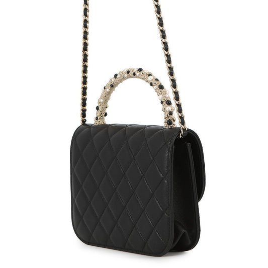 CHANEL ChainClutch Bag BlackAP4976 Lambskin