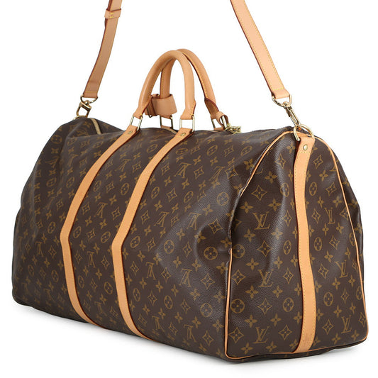 LOUIS VUITTON Keepall Bandouliere BrownM41412 Monogram Size 60