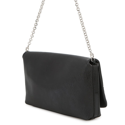 Ferragamo Vala ChainShoulder Bag Black21C671 Leather Patent Leather