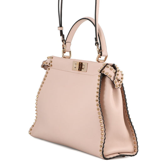 FENDI Peekaboo Jasmin Flower8BN290 Leather Size regular