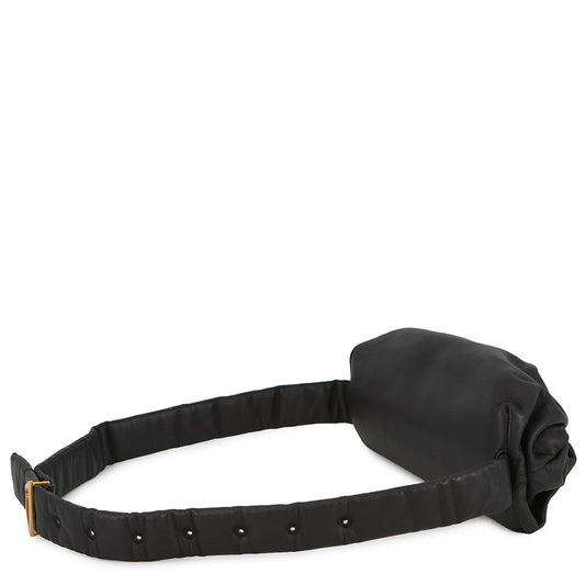 Bottega Veneta The Body Pouch Shoulder Bag Black620954 Leather