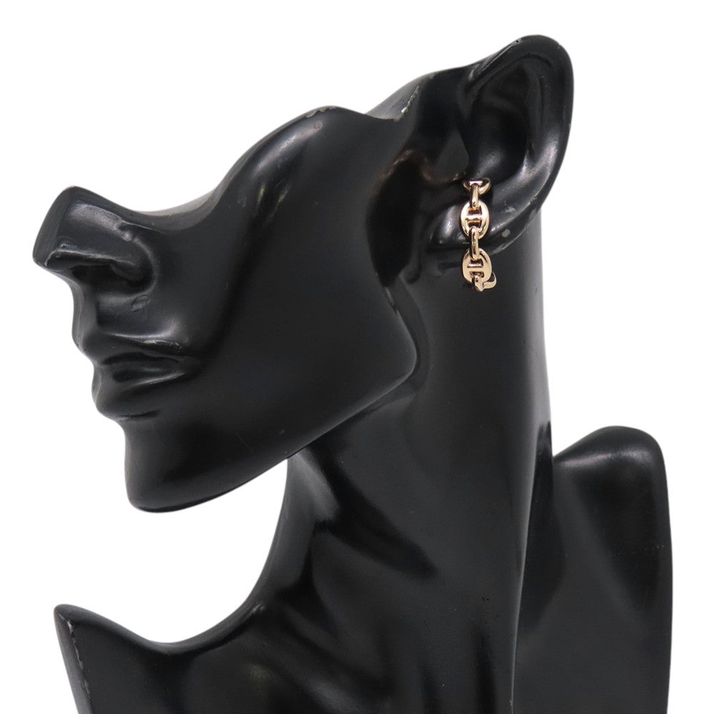 HERMES Chaine d'Ancre EarringsH221511B 18K Pink Gold