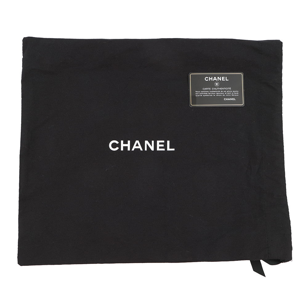 CHANEL CHANEL 19 Maxi Tweed Chain Shoulder Bag Beige/BlackAS1162 Tweed