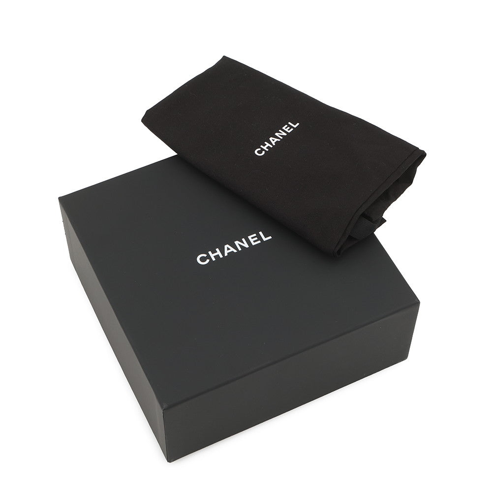 CHANEL Matelasse Mini Kelly ChainClutch GreenAP3435 Leather Size 4.7"