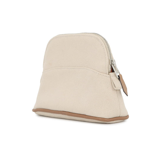 HERMES Bolide Pouch Natural Canvas Size Mini mini