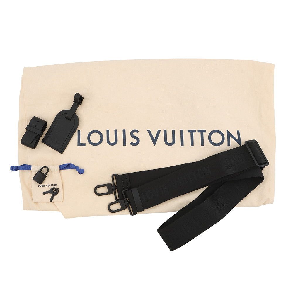 LOUIS VUITTON Keepall Bandouliere NoirM44810 Monogram Shadow Size 50