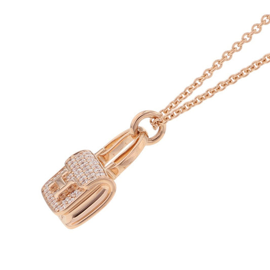 HERMES Amulette Constance PendantH121312B 00 18K Pink Gold