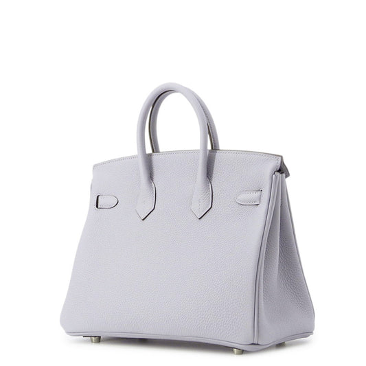 HERMES Birkin Green Pantan Togo Leather Size 25