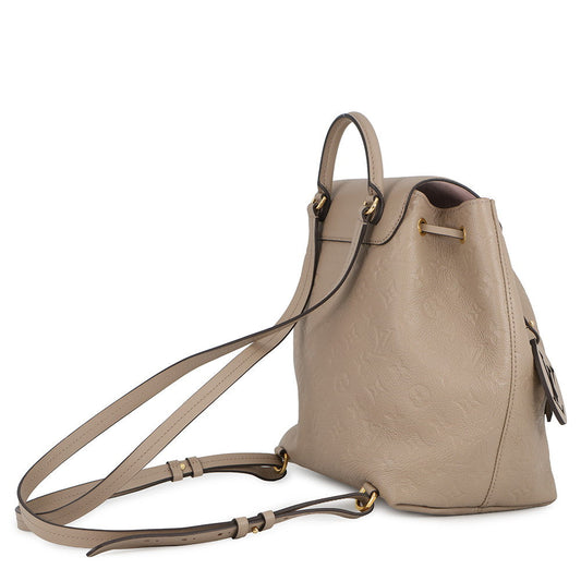 LOUIS VUITTON Montsouris TourterelleM45410 Monogram Empreinte Leather Size PM
