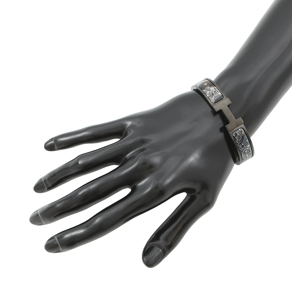 HERMES ClicHH/Cerafet Bracelet Grand Classic Metal Enamel