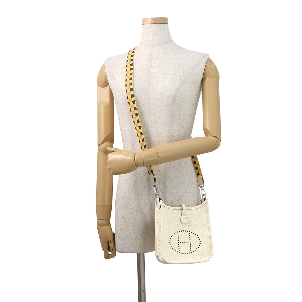 HERMES Evelyne Maxi Quadrille Nata Taurillon Clemence Size TPM