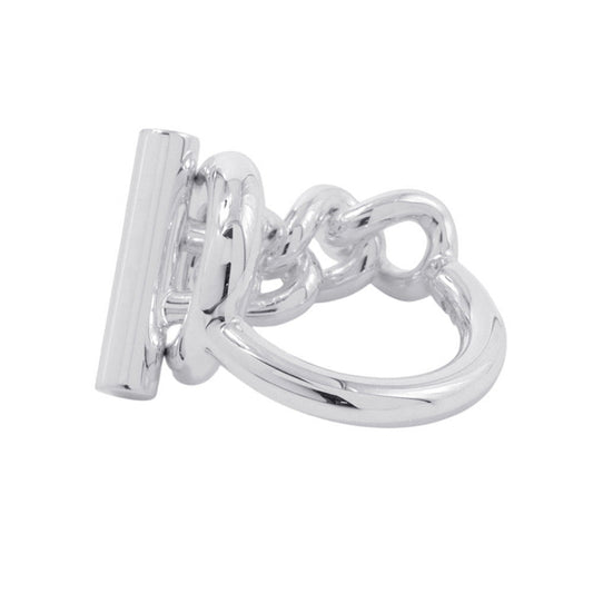 HERMES Croisette Ring Size GM/51/#11 SV925