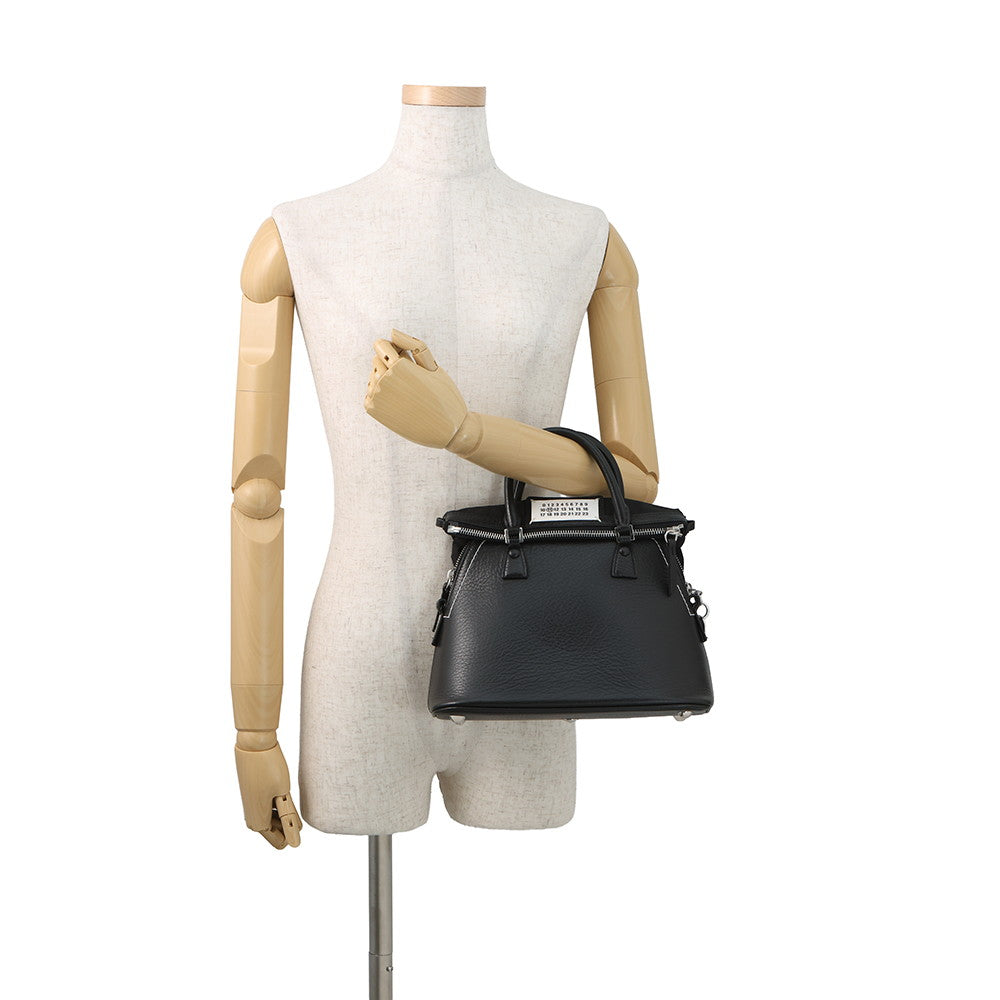 Maison Margiela Maison Margiela 5AC 2WAY Handbag BlackS56WG0082P0396T8013 Calf Leather Size Mini