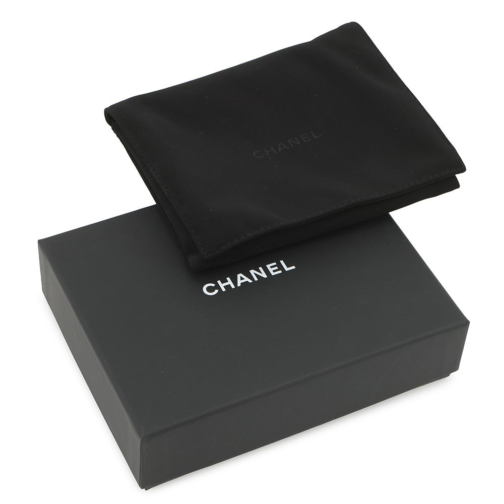 CHANEL CC Logo Star Coin Purse BlackAP3728 Lambskin