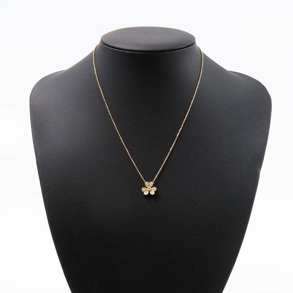 Van Cleef & Arpels Frivole Pendant Size MiniVCARP24000 18K Yellow Gold