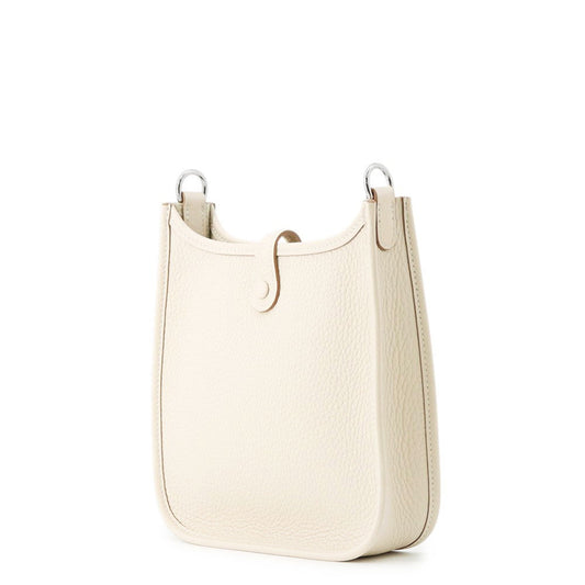 HERMES Evelyne Long Craie Taurillon Clemence Size TPM
