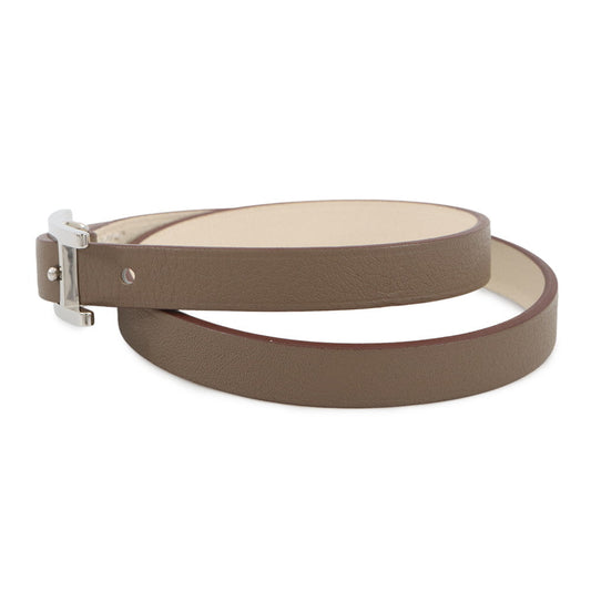 HERMES Be Api de Bourtour Bracelet Size T3 Etoupe/Nata Swift Leather