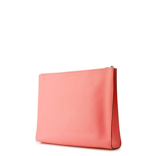 HERMES Zip and Go Roseet Evercolor Size GM