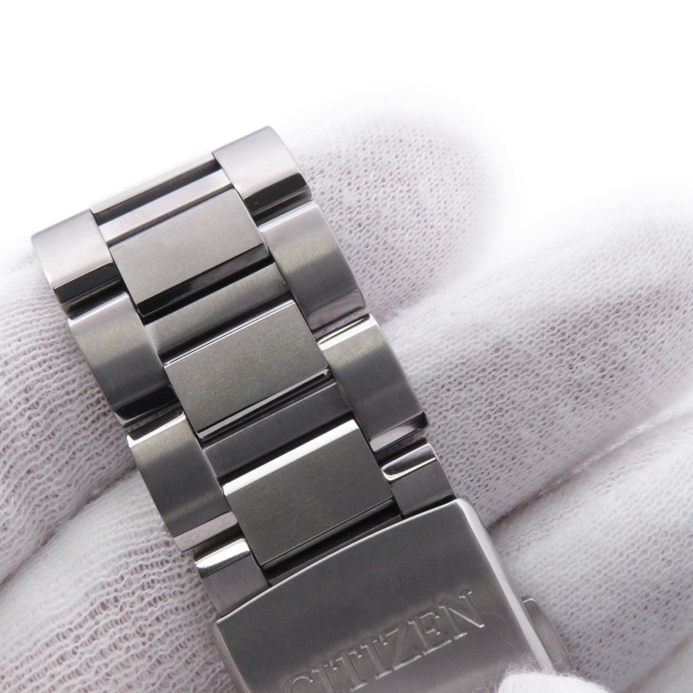 CITIZEN Attesa Act Line Sapphire Bezel Eco-Drive Solar Powered Radio-Controlled Watch W42mm TI Black DialAT8295-56E