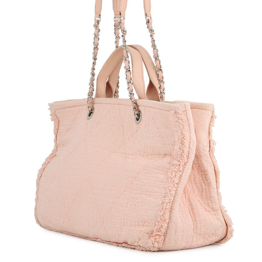 CHANEL Large Shopping 2-Way Handbag PinkA57180 Canvas