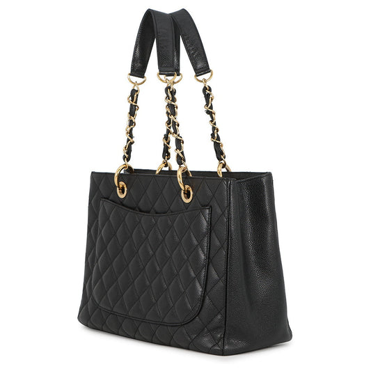 CHANEL GST Tote Bag BlackA50995 Caviar Leather