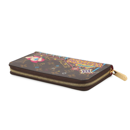LOUIS VUITTON Zippy Wallet Vivienne PinkM69750 Monogram/Vivienne