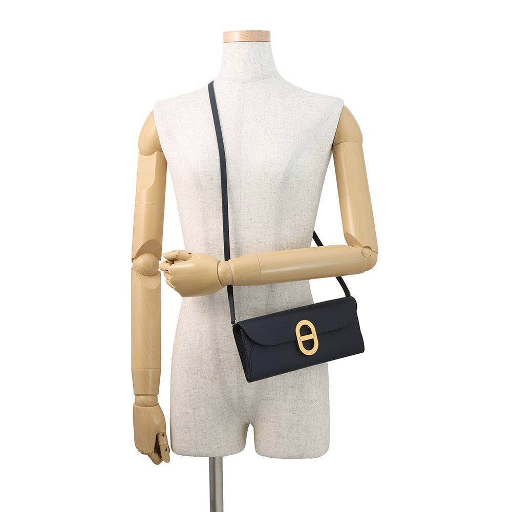 HERMES Chaine d'Ancre Too Go Blue Indigo Epsom
