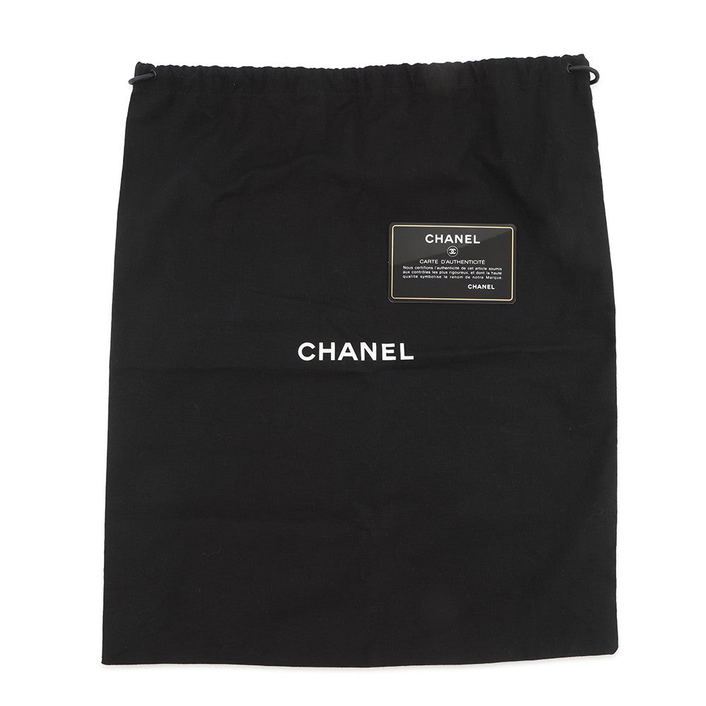 CHANEL Matelasse Egyptian Bag Charm Chain Shoulder Bag GoldA01112 Lambskin Size 25