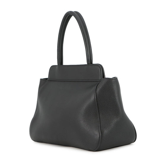PRADA Logo Handbag Black1BG533_2CYS_F0002_V_OOO Soft Grain Leather Size Medium