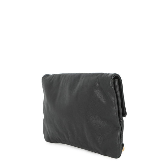 BALENCIAGA Giant Envelope Clutch Black186182 1000 Leather