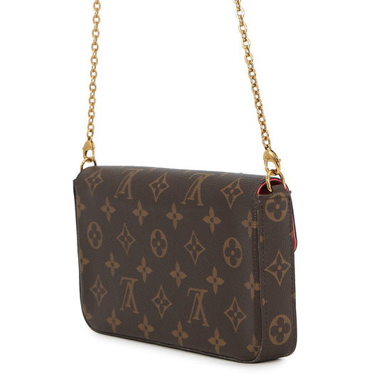 LOUIS VUITTON Felicie Pochette Lovely Bird Pink/MulticolorM62426 Monogram