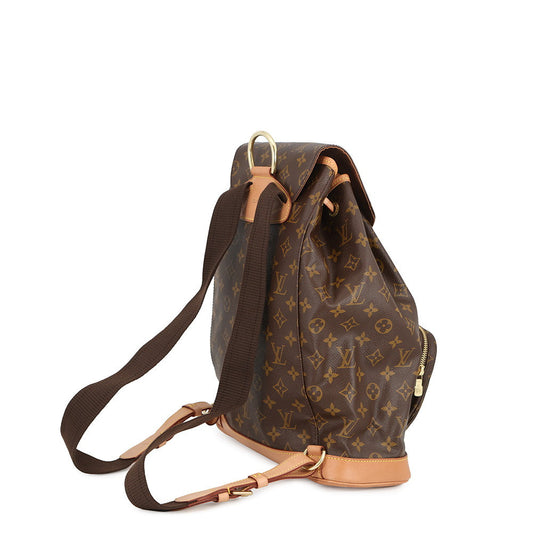 LOUIS VUITTON Montsouris BrownM51135 Monogram Size GM