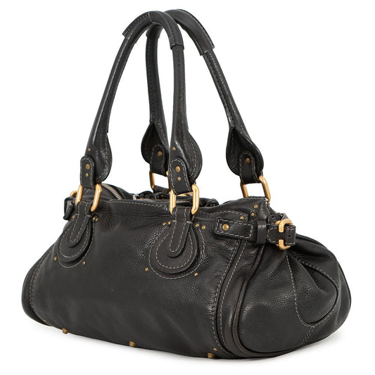 Chloe Paddington Black Leather