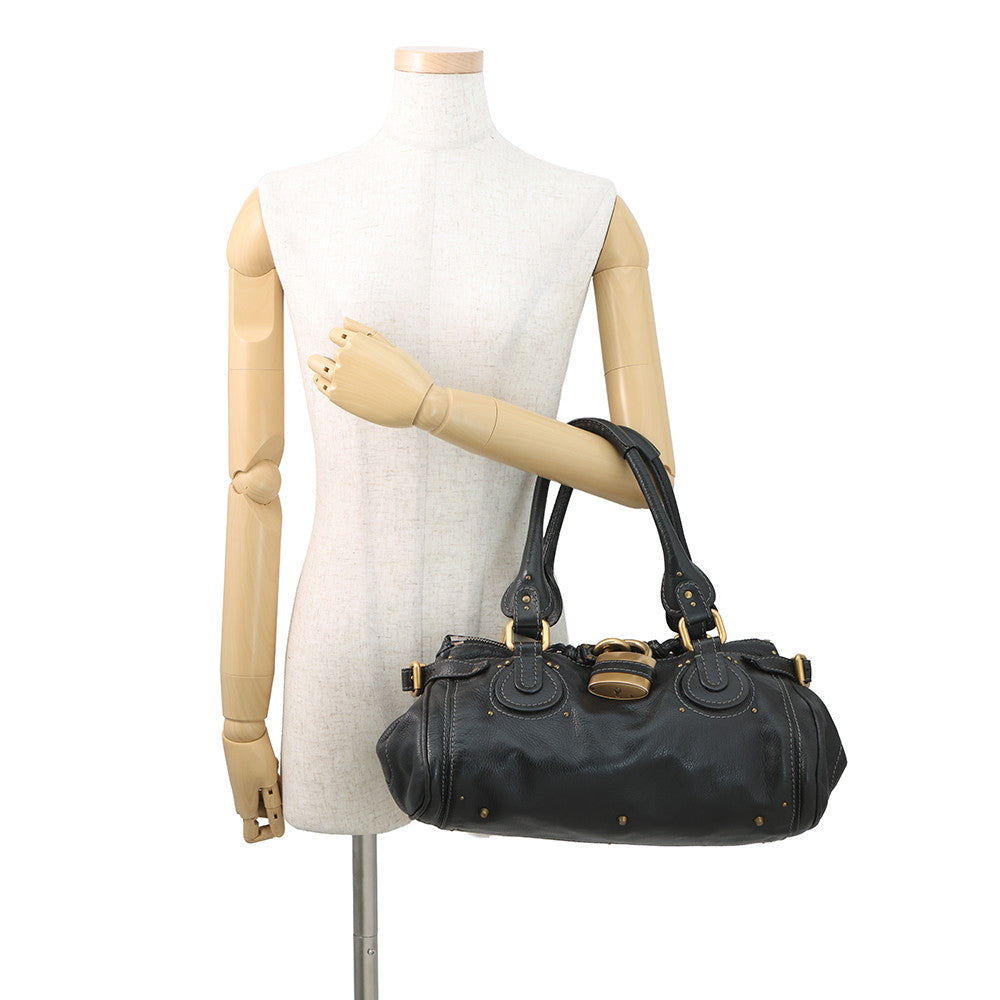 Chloe Paddington Black Leather