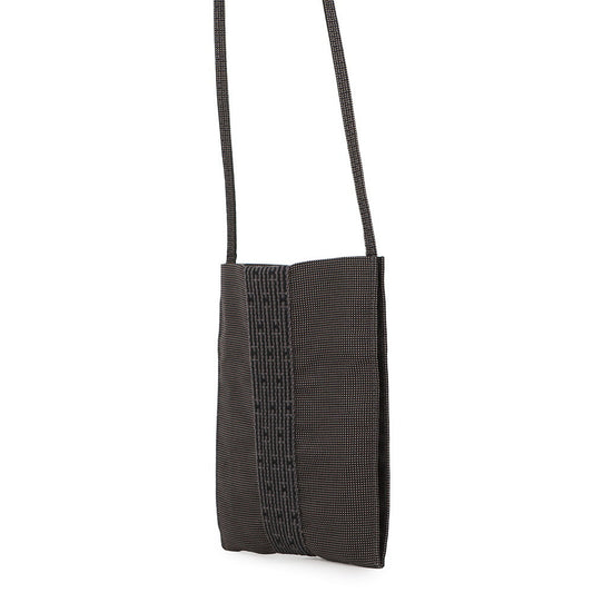 HERMES Her Line Pochette Gray Canvas