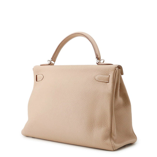 HERMES Kelly Retourne Argile Taurillon Clemence Size 32