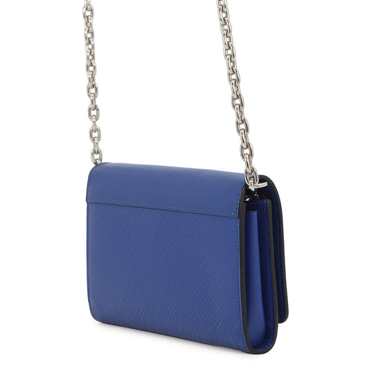 LOUIS VUITTON Portefeuille Twist Chain Wallet BlueM62215 Epi Leather