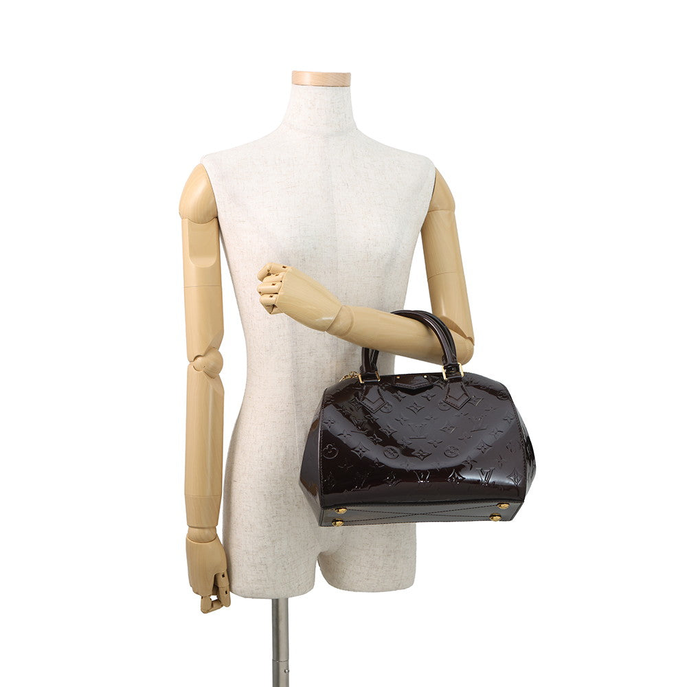 LOUIS VUITTON Montana AmaranteM90057 Monogram Vernis Leather