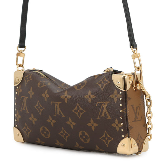 LOUIS VUITTON Slim Trunk NoirM13147 Monogram Monogram Reverse Canvas
