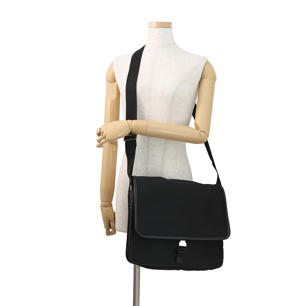 PRADA Messenger bag Black2VD166_2FMO_F0002 Nylon Leather