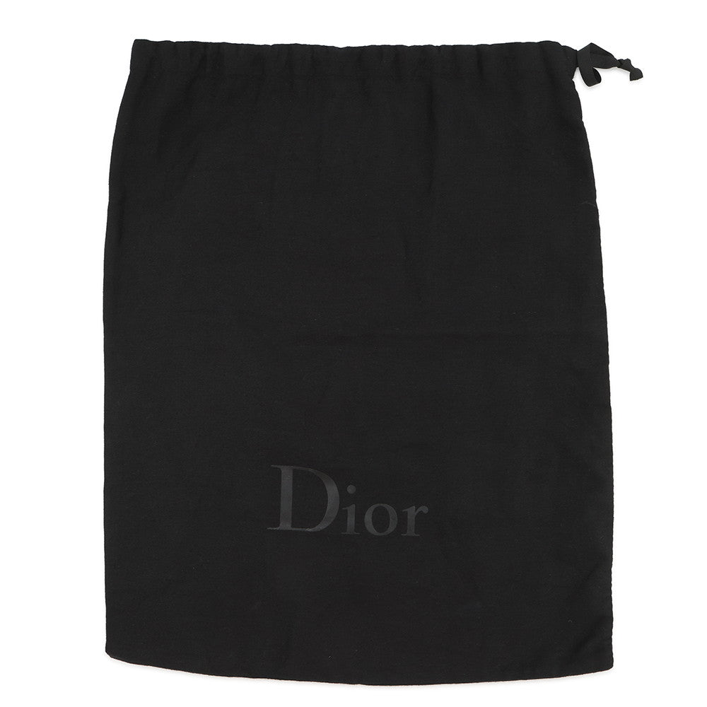 Dior Oblique Rider Backpack Black Canvas Leather
