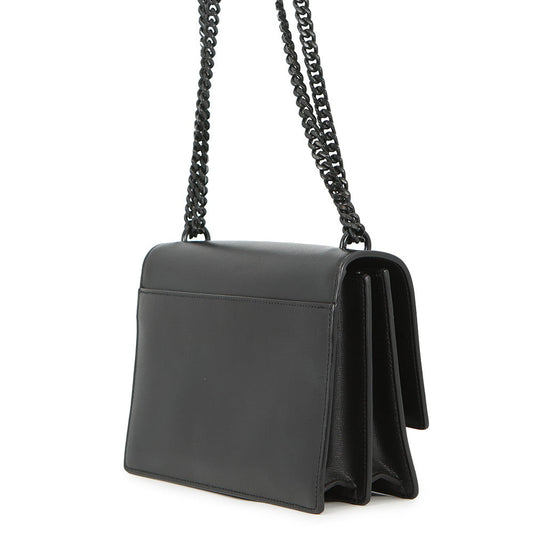 SAINT LAURENT PARIS Sunset ChainShoulder Bag Black442906 Leather