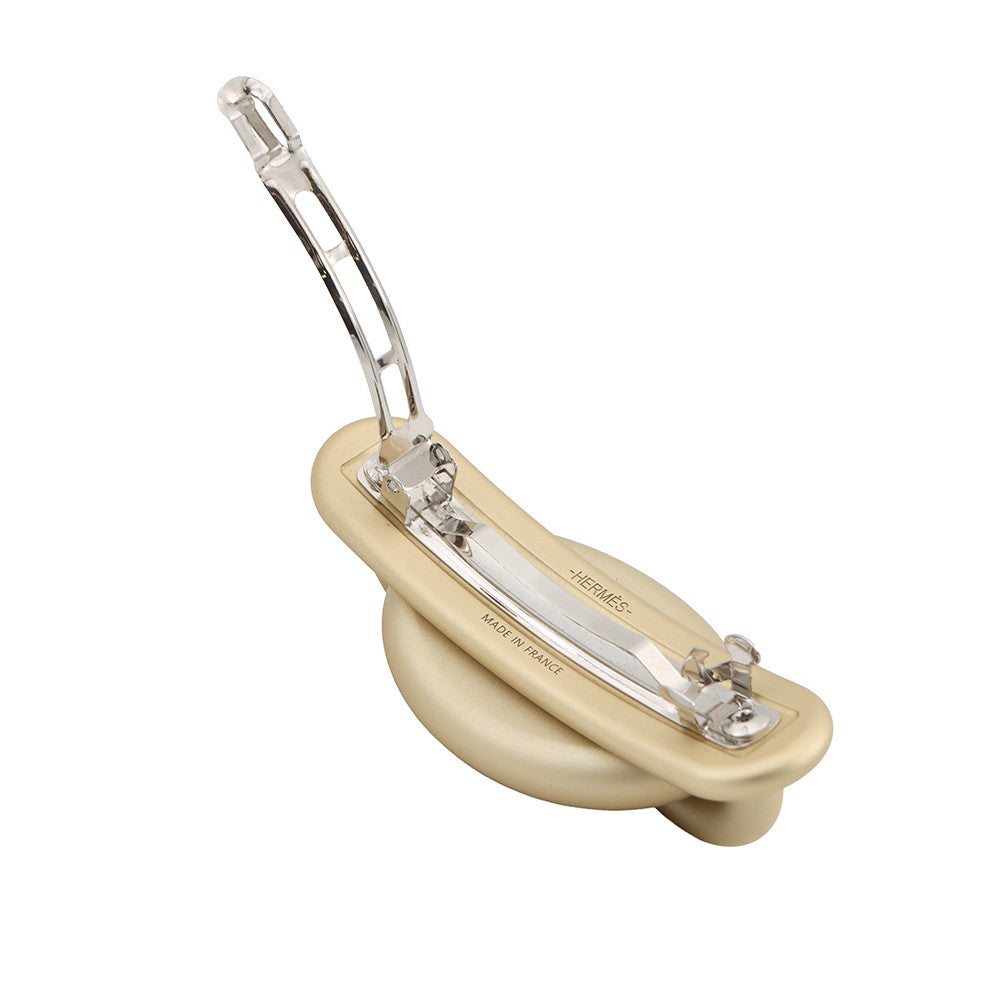 HERMES Baretta Tri Maillon Size GM Gold Aluminium