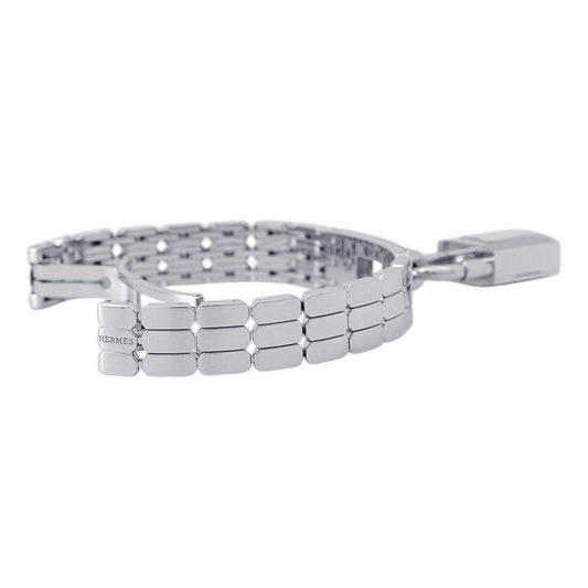 HERMES Kelly watch W16mm Stainless Steel Sparkling White Lacquer DialKE4.110