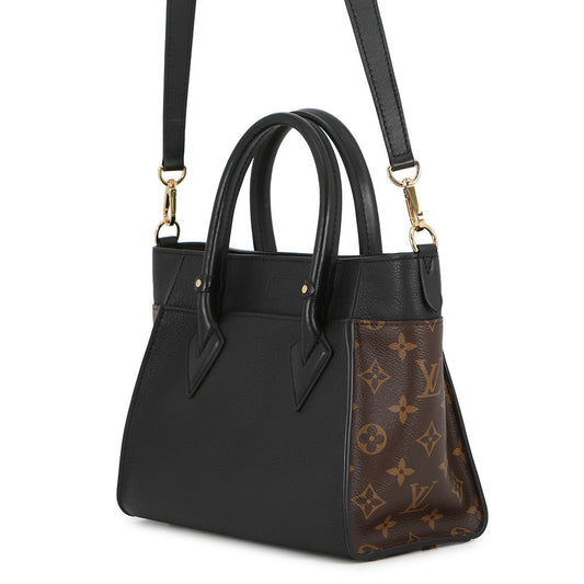 LOUIS VUITTON On My Side NoirM57728 Monogram Calf Leather Size PM